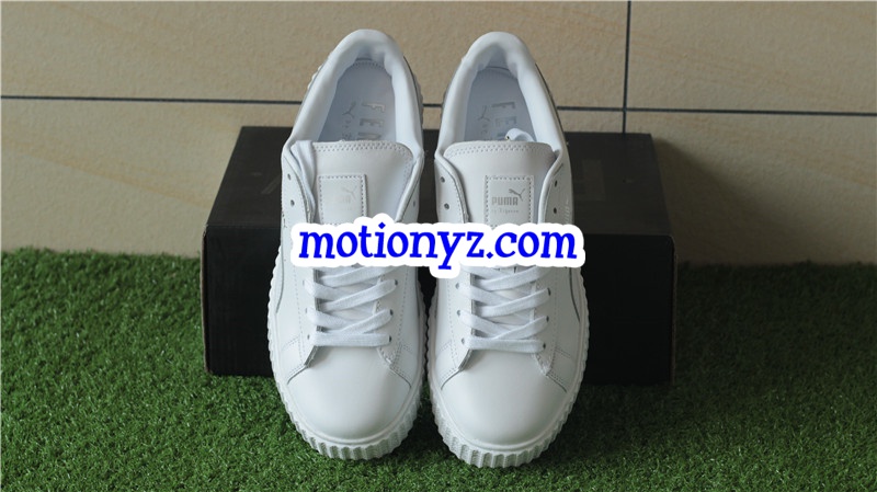 Puma Fenty Rihanna Creeper Low Leather Pure White